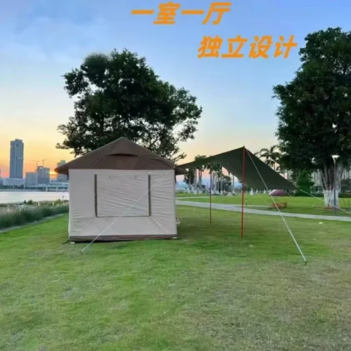Inflatable Built-in Sunfroof Beach Camping House - Image 3